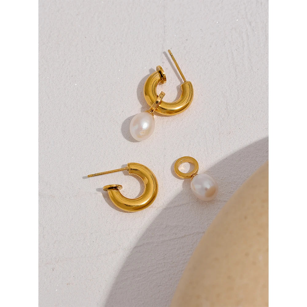 Water Drop Pearl EarringsSPECIFICATIONS
 
Gender: Women
Brand Name: Yhpup
Item Weight: 6.7g
Material: Metal
Metal Type: Stainless Steel
Main Stone: Freshwater Pearls
Earring Type: drop earriMIXTIVMIXTIVWater Drop Pearl Earrings
